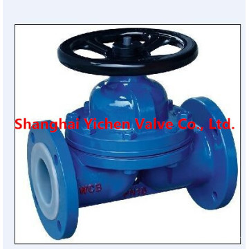 PFA Lined Diaphragm Valve Weir Type (G41PFA)